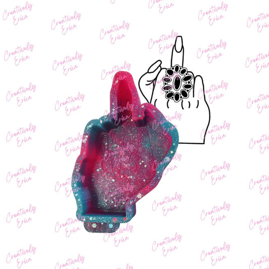 Middle Finger Silicone Freshie Mold