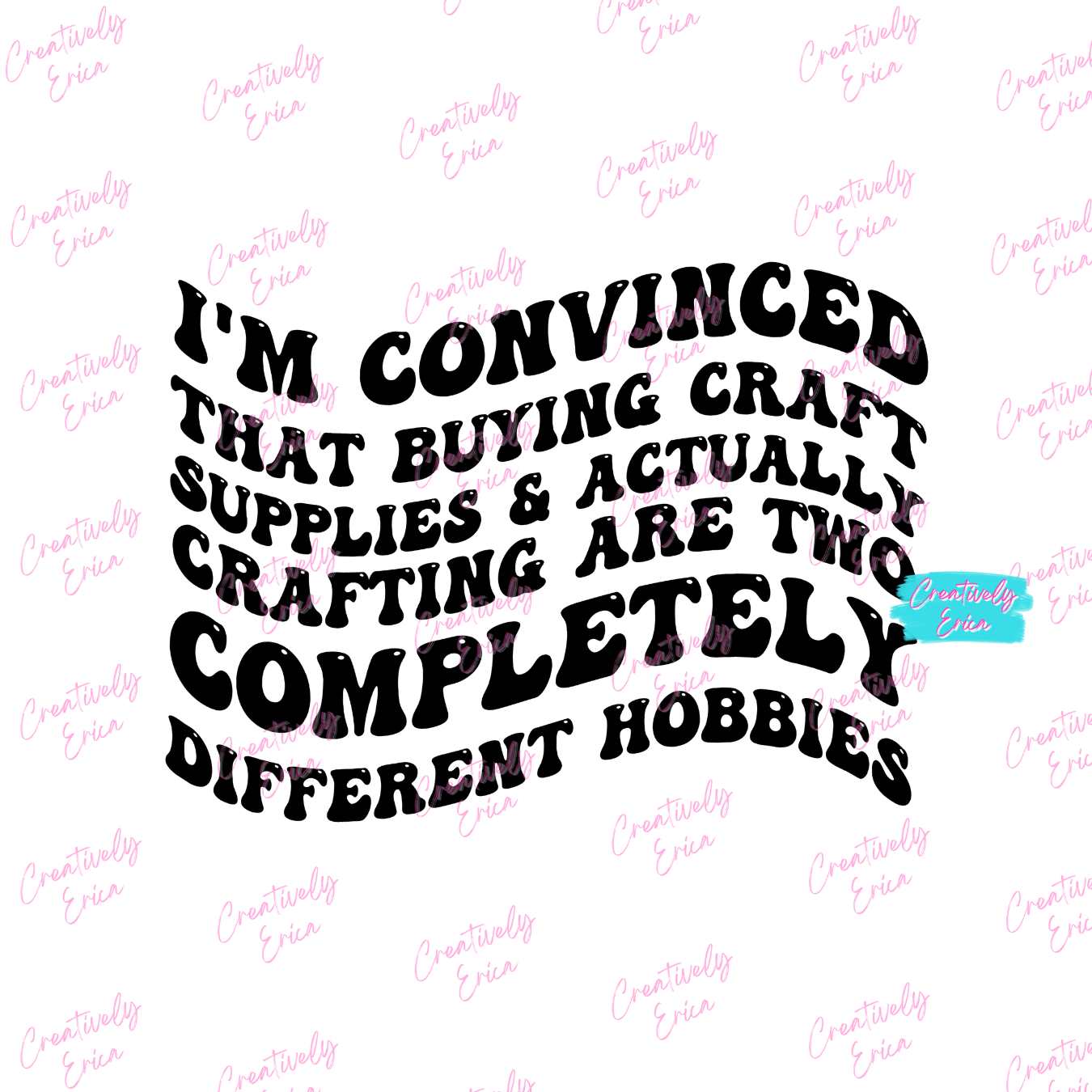 Buying Craft Supplies Digital Download