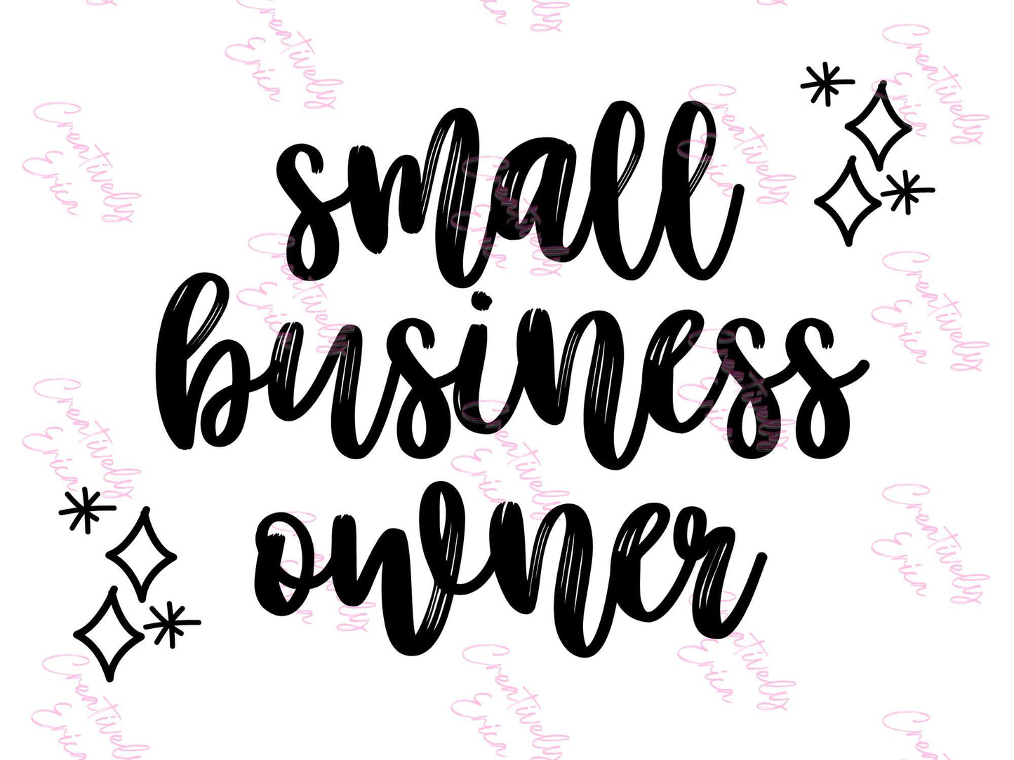 Small Business Owner Digital Design