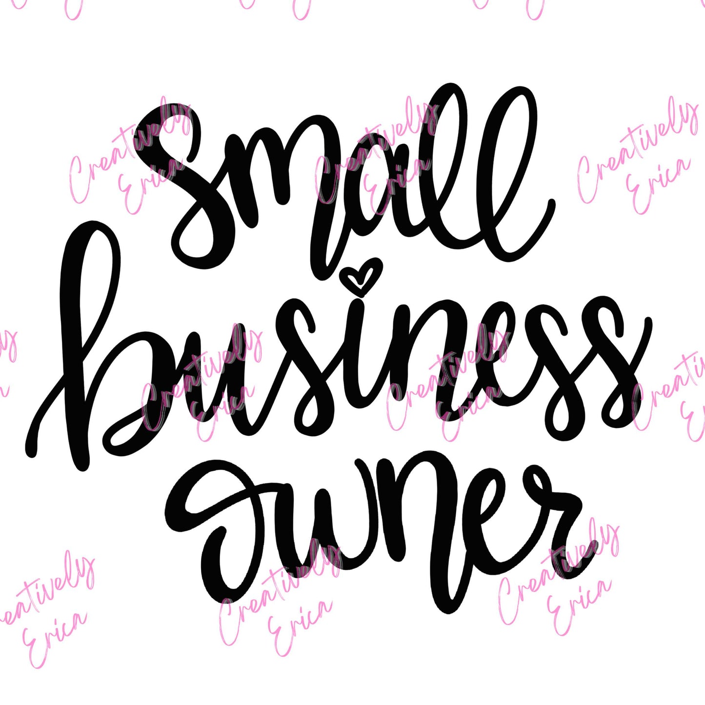 Small Business Owner Hand Writing Digital Design