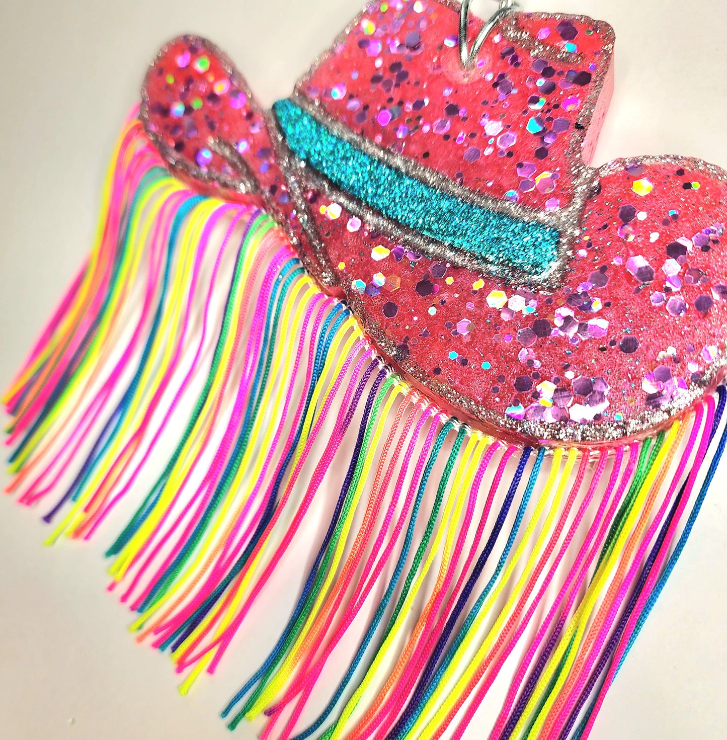 Cowgirl Hat w/ Fringe Freshie