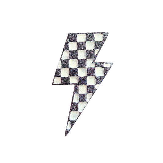 Checkered Lightning Freshie