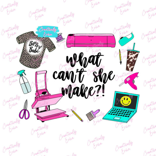 What Can't She Make Digital Design