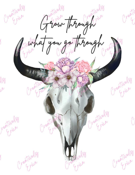 Grow Through What You Go Through Digital Download