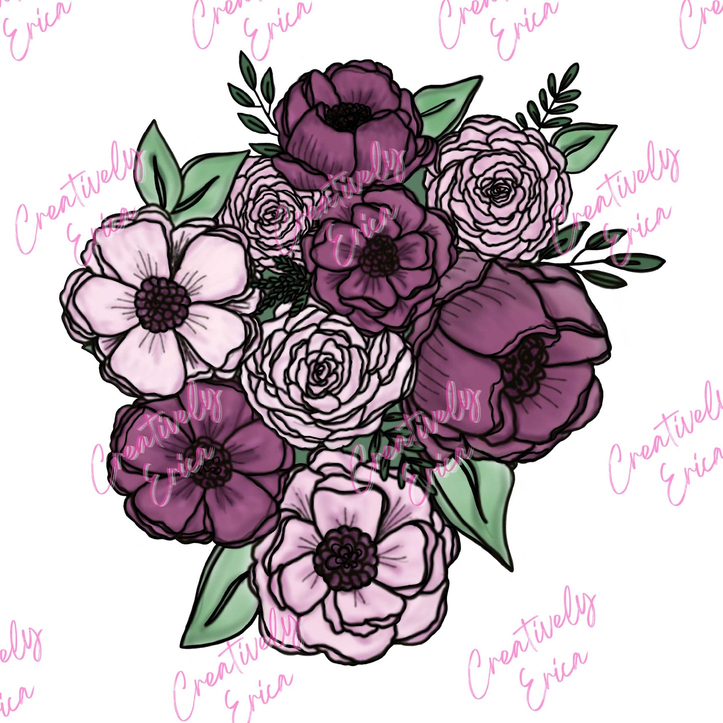 Floral Digital Download